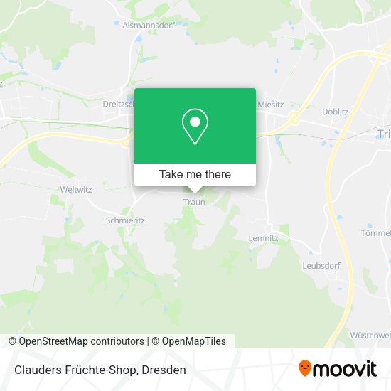 Карта Clauders Früchte-Shop