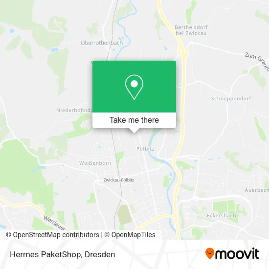 Карта Hermes PaketShop