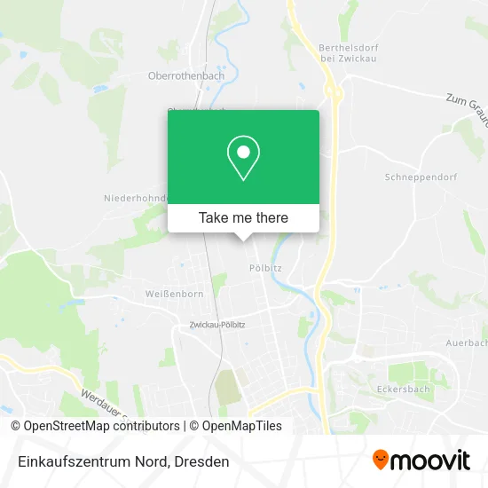 Карта Einkaufszentrum Nord