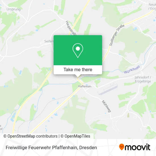 Карта Freiwillige Feuerwehr Pfaffenhain