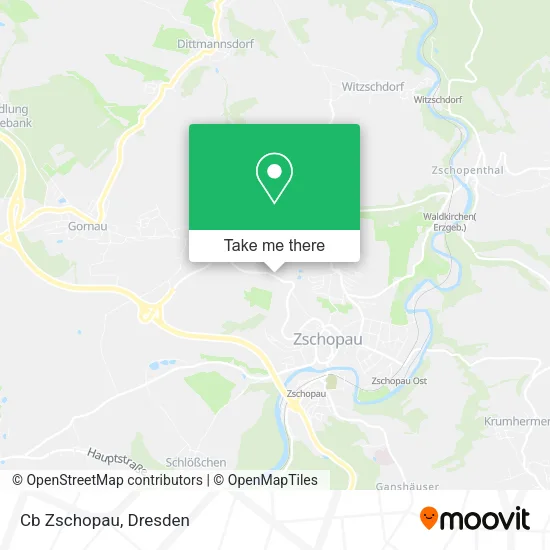 Карта Cb Zschopau