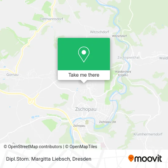 Карта Dipl.Stom. Margitta Liebsch