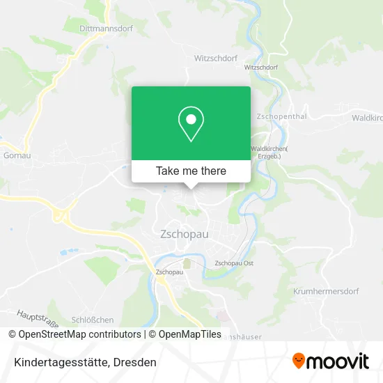 Карта Kindertagesstätte