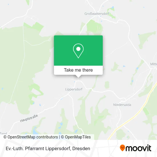 Карта Ev.-Luth. Pfarramt Lippersdorf