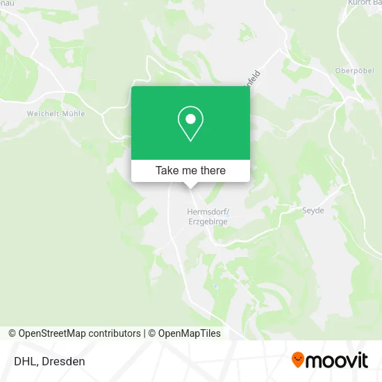Карта DHL