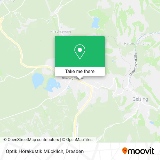 Карта Optik Hörakustik Mücklich