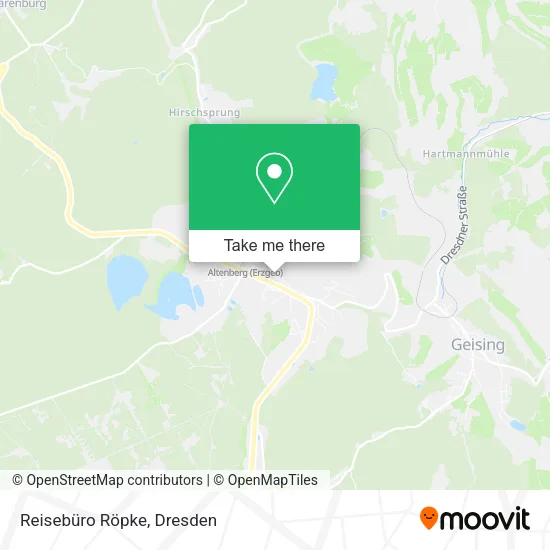 Карта Reisebüro Röpke
