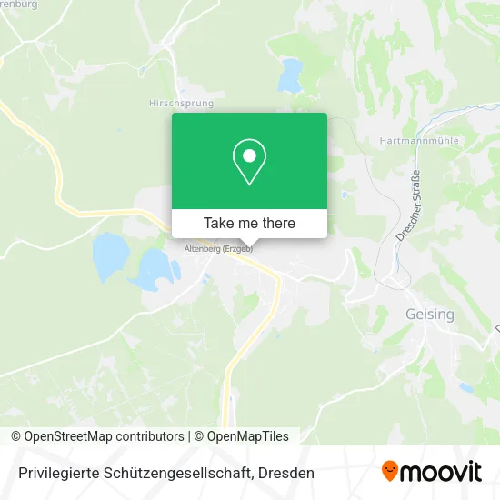 Карта Privilegierte Schützengesellschaft