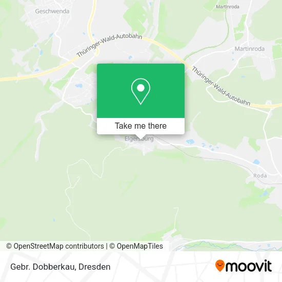 Карта Gebr. Dobberkau