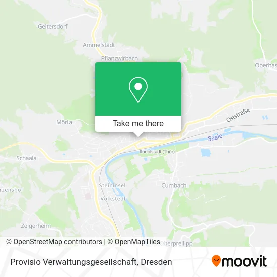 Карта Provisio Verwaltungsgesellschaft