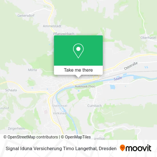 Карта Signal Iduna Versicherung Timo Langethal