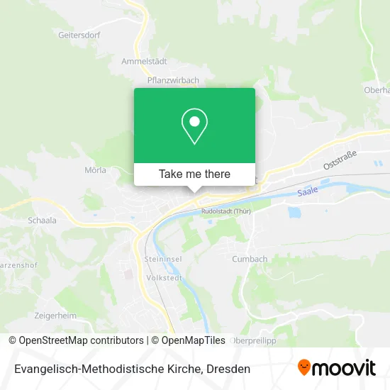 Карта Evangelisch-Methodistische Kirche