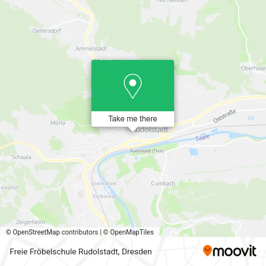 Freie Fröbelschule Rudolstadt map