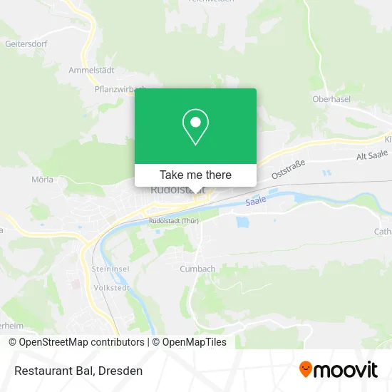 Карта Restaurant Bal