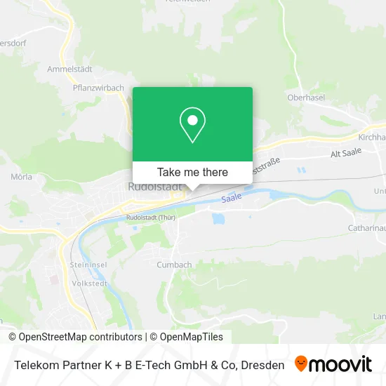 Карта Telekom Partner K + B E-Tech GmbH & Co