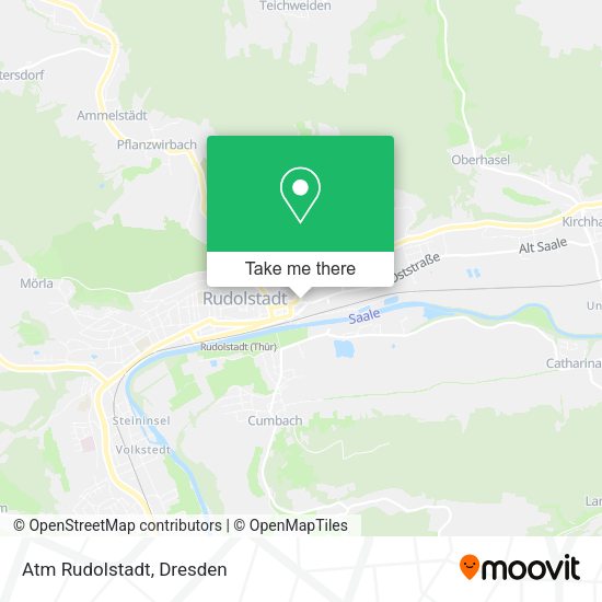 Карта Atm Rudolstadt