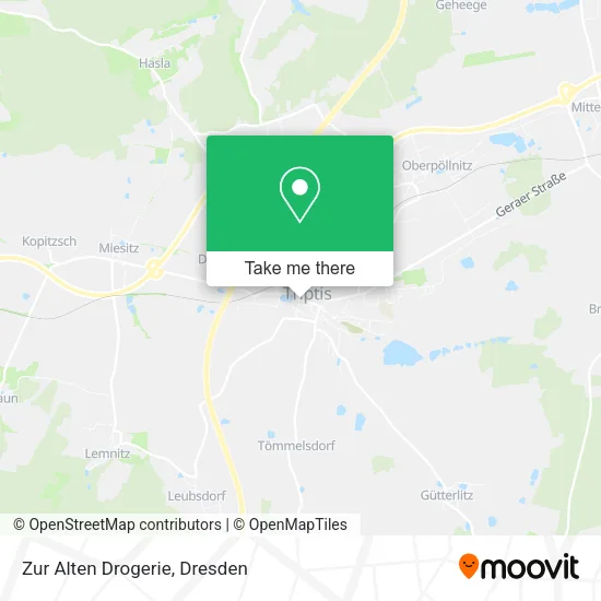 Карта Zur Alten Drogerie