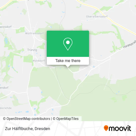 Карта Zur Hälftbuche