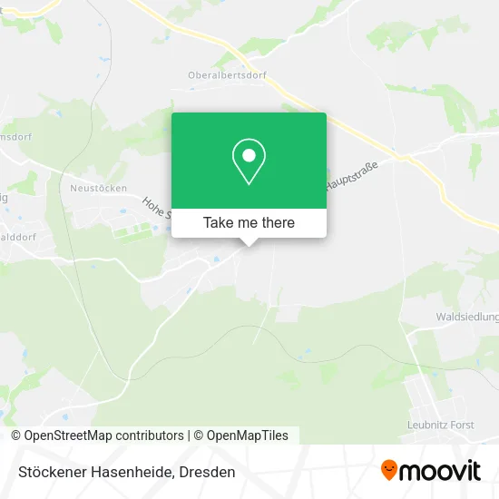Карта Stöckener Hasenheide
