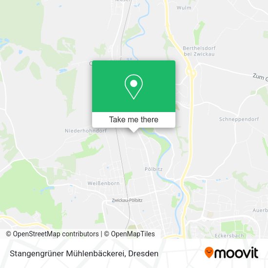 Карта Stangengrüner Mühlenbäckerei