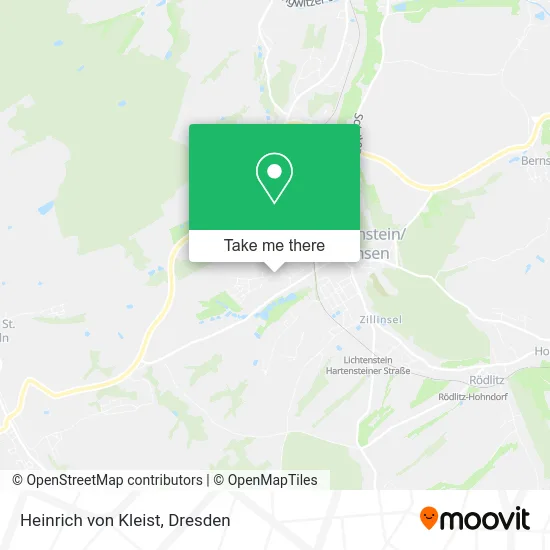 Карта Heinrich von Kleist