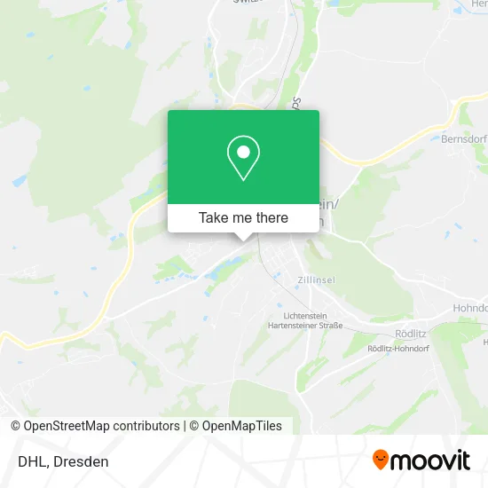 Карта DHL