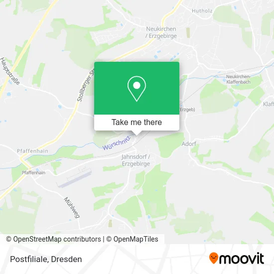 Карта Postfiliale