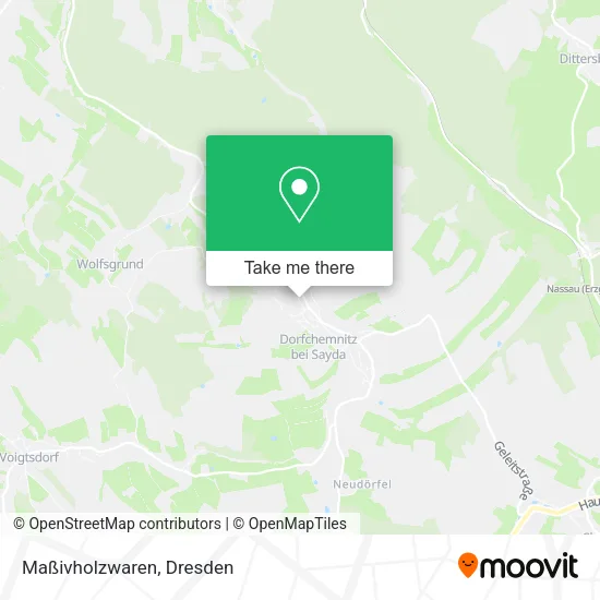 Карта Maßivholzwaren