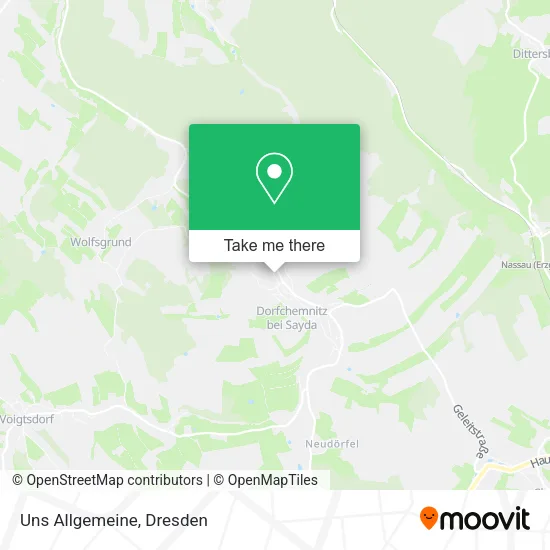 Карта Uns Allgemeine