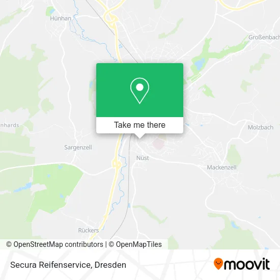 Карта Secura Reifenservice