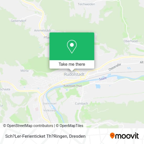 Карта Sch?Ler-Ferienticket Th?Ringen