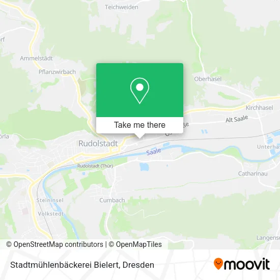 Карта Stadtmühlenbäckerei Bielert