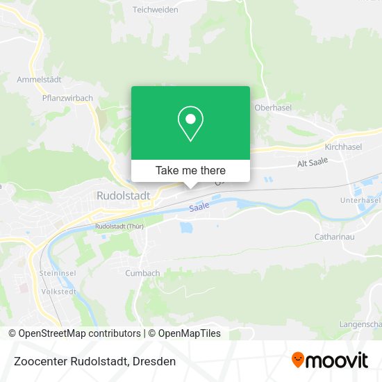 Карта Zoocenter Rudolstadt