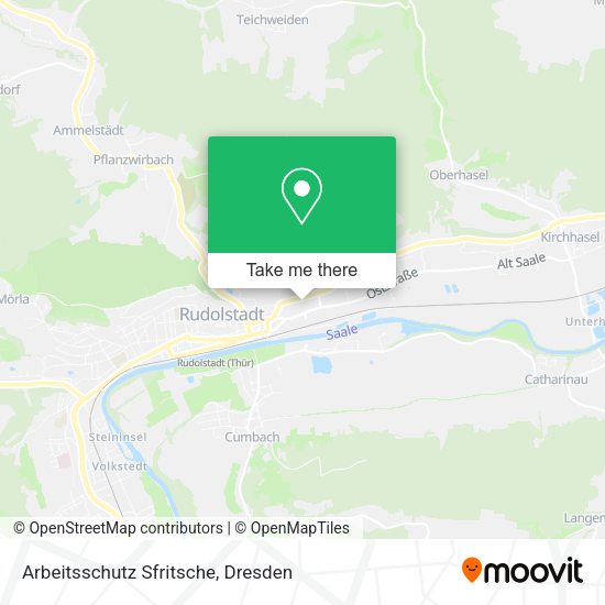 Карта Arbeitsschutz Sfritsche