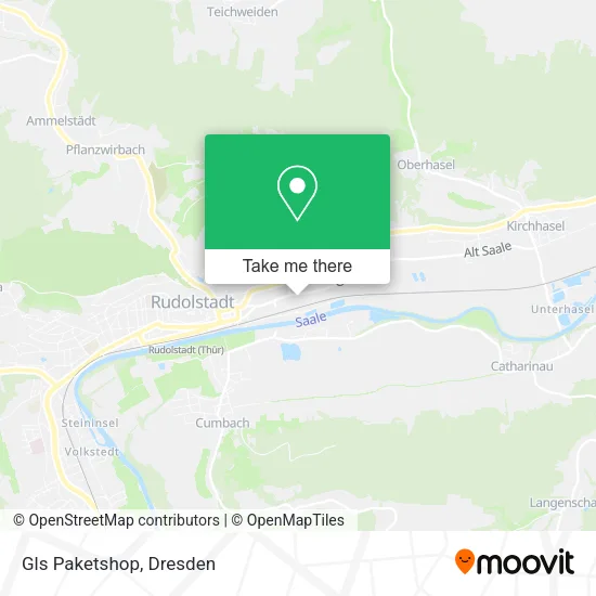 Карта Gls Paketshop