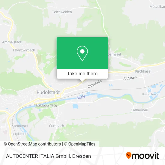 Карта AUTOCENTER ITALIA GmbH