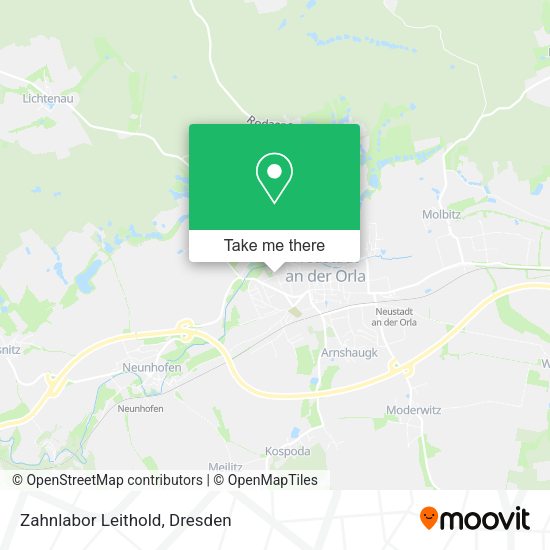 Карта Zahnlabor Leithold