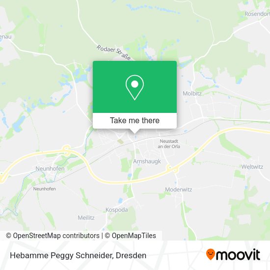 Карта Hebamme Peggy Schneider