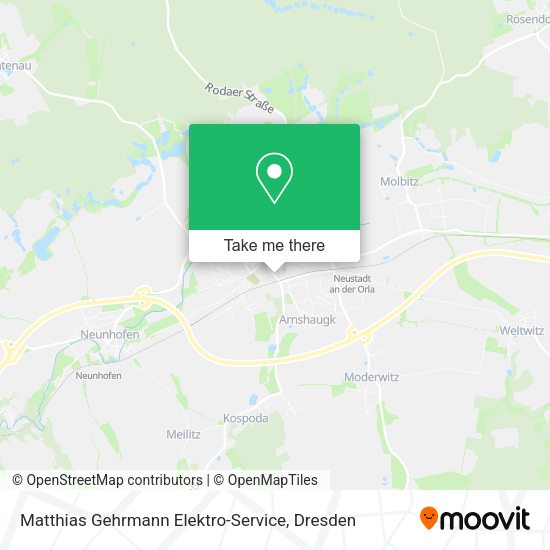 Карта Matthias Gehrmann Elektro-Service