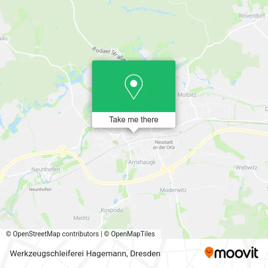 Карта Werkzeugschleiferei Hagemann