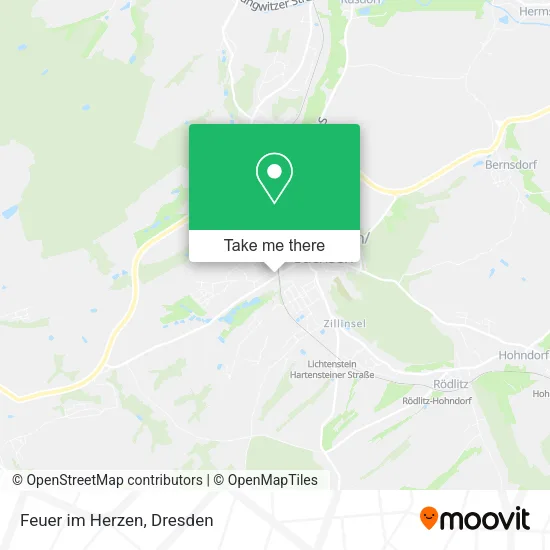 Карта Feuer im Herzen