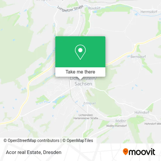 Карта Acor real Estate