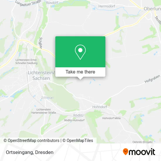 Карта Ortseingang
