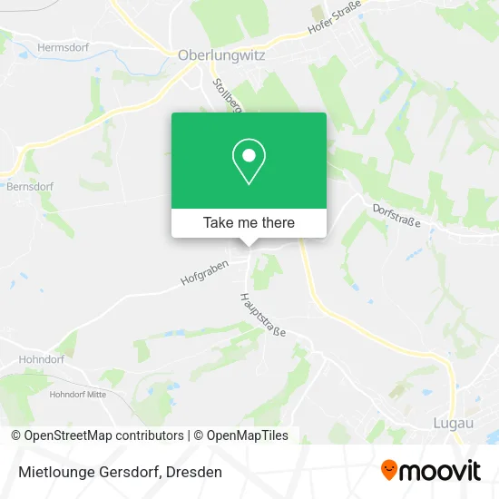 Карта Mietlounge Gersdorf