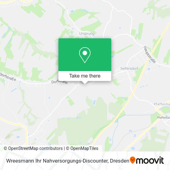Карта Wreesmann Ihr Nahversorgungs-Discounter