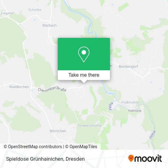 Карта Spieldose Grünhainichen