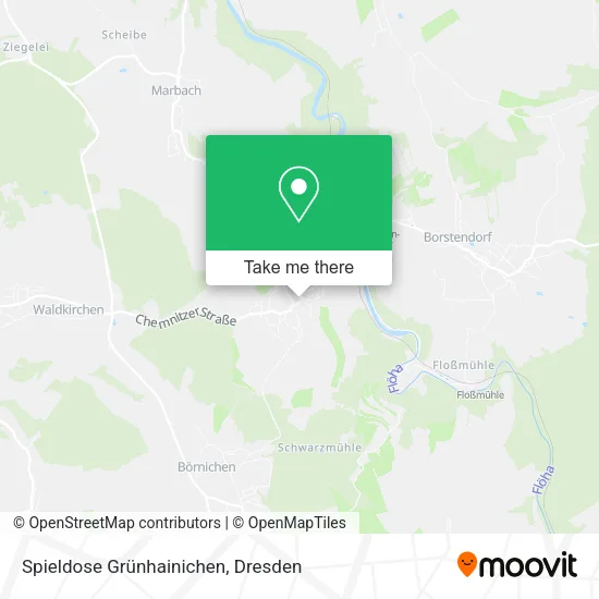 Карта Spieldose Grünhainichen