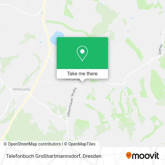 Карта Telefonbuch Großhartmannsdorf
