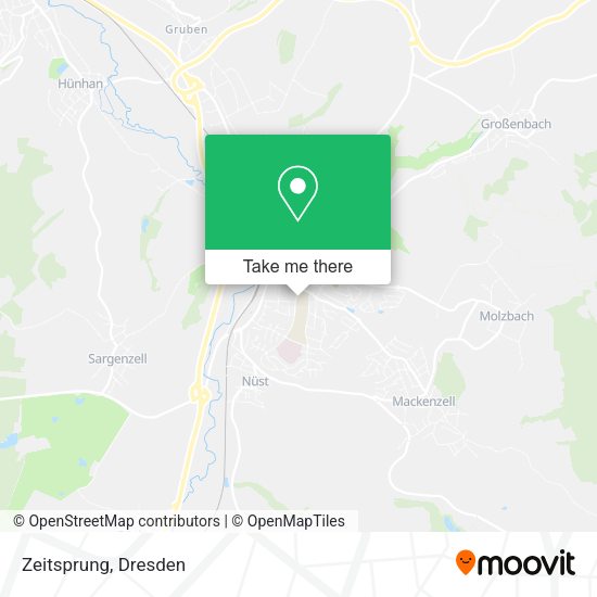 Карта Zeitsprung