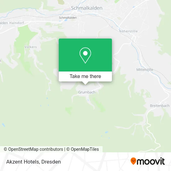 Akzent Hotels map